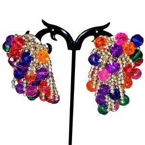 Big Bold & Bling Beautiful Bright Earrings